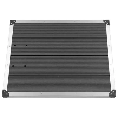 VidaXL Buitendouche Met Grijze Basis 225 Cm Roestvrij Staal - Afbeelding 12