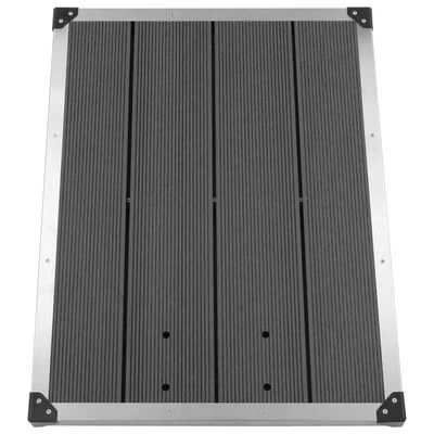 VidaXL Buitendouche Met Grijze Basis 220 Cm Aluminium - Afbeelding 12