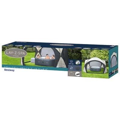 Bestway Koepeltent Lay-Z-Spa Voor Bubbelbaden 390x390x255 Cm - Afbeelding 12