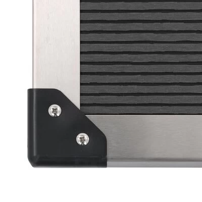 VidaXL Buitendouche Met Grijze Basis 220 Cm Aluminium - Afbeelding 15