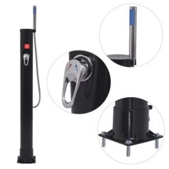 VidaXL Solar Douche 8 L PVC Staal