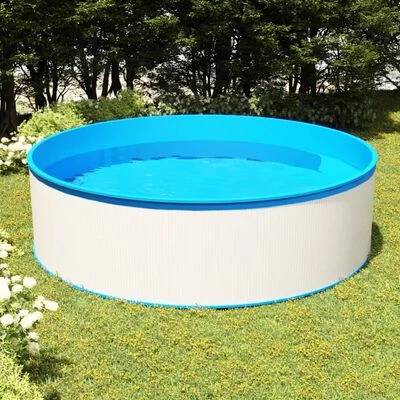 VidaXL Splasher Pool 350x90 Cm Wit - Afbeelding 2