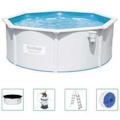 Bestway Framezwembad Hydrium Bovengronds Rond 360x120 Cm