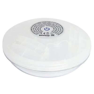 Bestway LED-lamp Voor Zwembad Drijvend 14 Cm Transparant