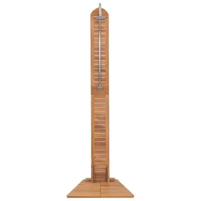 VidaXL Buitendouche 70x75x204 Cm Massief Teakhout - Afbeelding 2