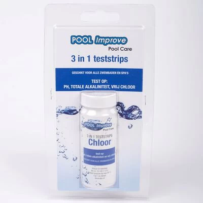 Pool Improve Waterteststrips 3-in-1 50 St - Afbeelding 3