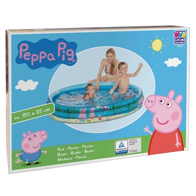 Happy People Zwembad Peppa Pig 3 Ringen 150x25 Cm - Afbeelding 3