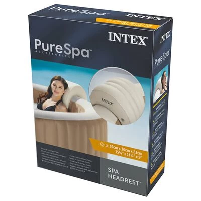 Intex Spahoofdsteun Opblaasbaar 39x30x23 Cm - Afbeelding 3