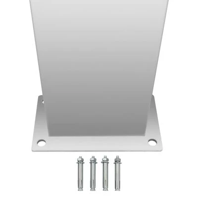 VidaXL Buitendouche Gebogen Roestvrij Staal - Afbeelding 7